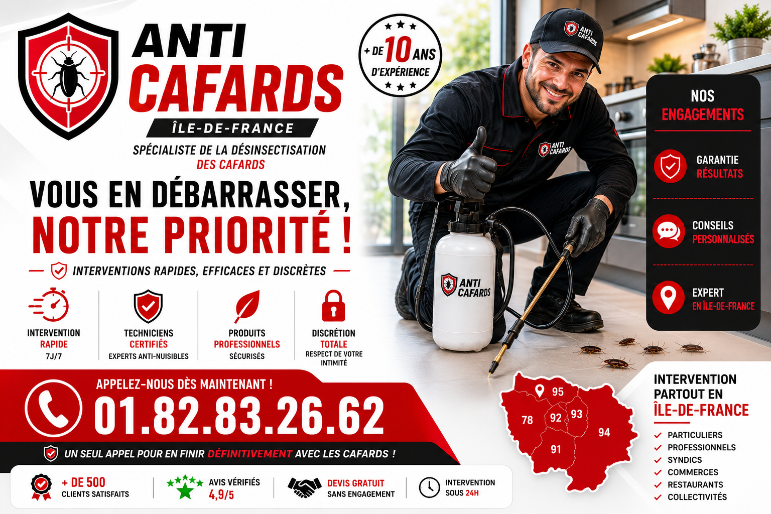 Cafards Rueil Malmaison